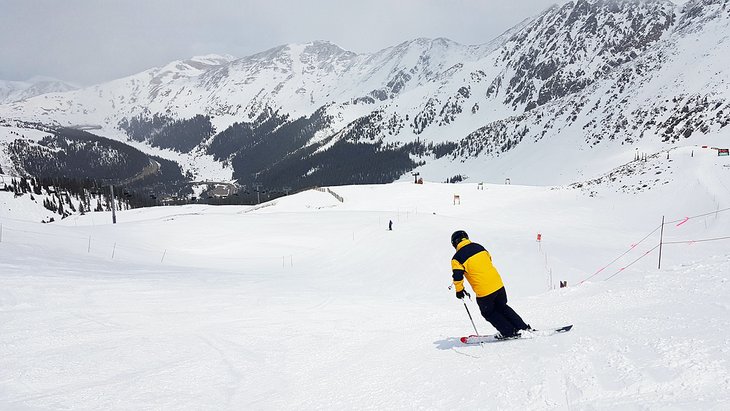 Author Michael Law at Arapahoe Basin