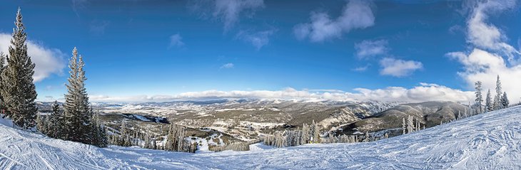 Panorama of Winter Park Resort