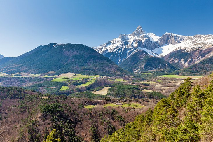 Scenery along Route Napoléon