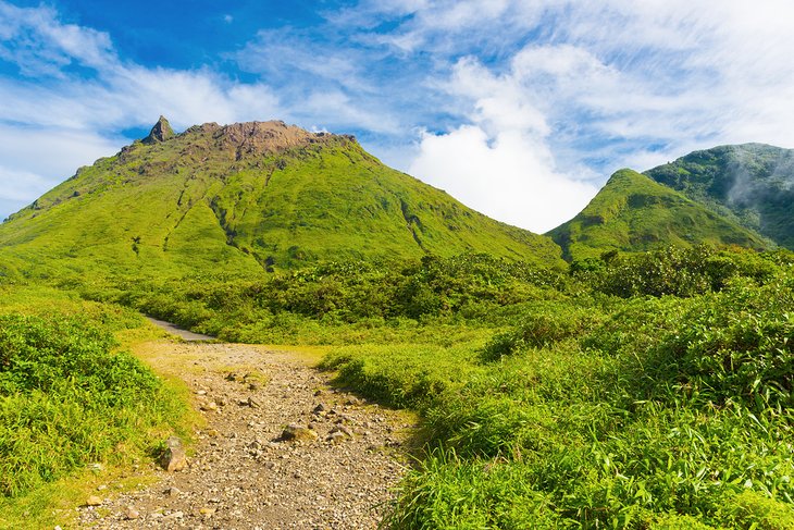 La Soufrière trail