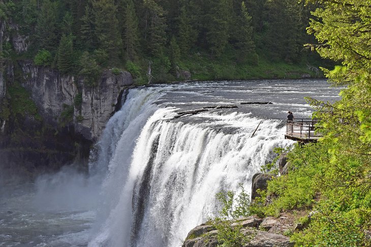 Upper Mesa Falls, near Island Park