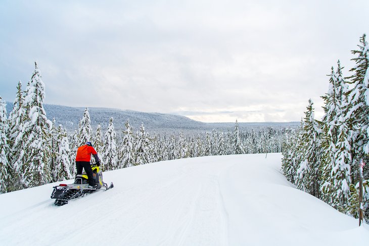 Idaho snowmobiling