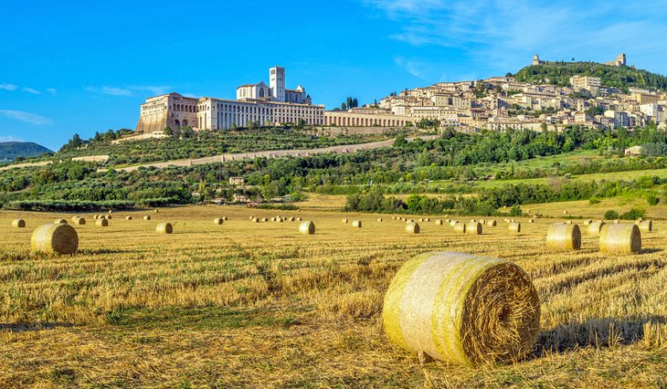 The Basilica di San Francesco and Assisi