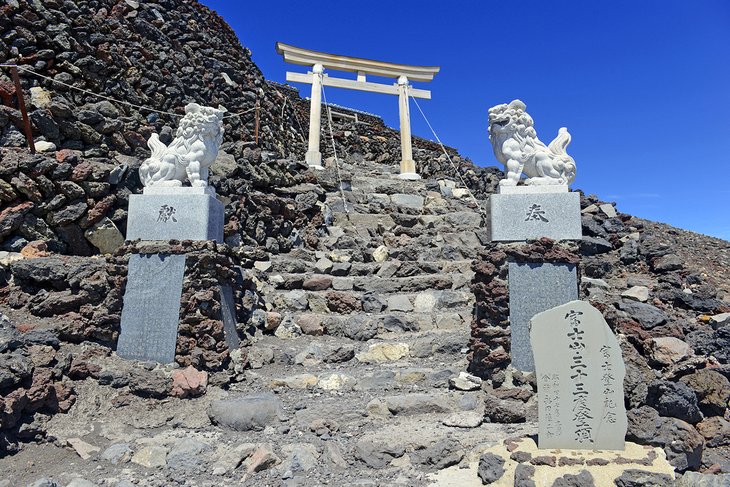 The Yoshida Trail on Mount Fuji