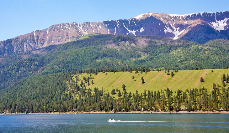 Wallowa Lake and Wallowa Mountains