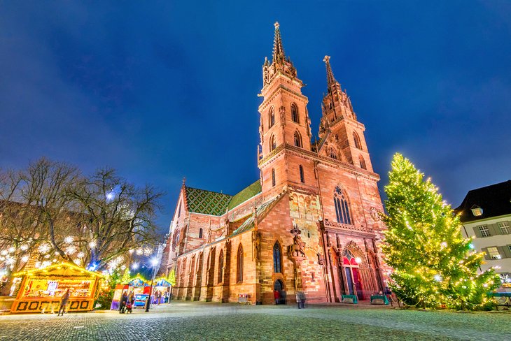 Christmas market in Basel