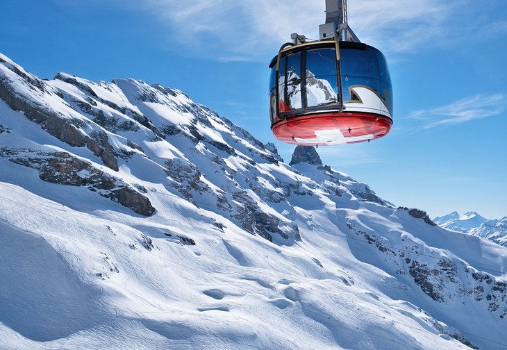 Titlis cable car in Engelberg