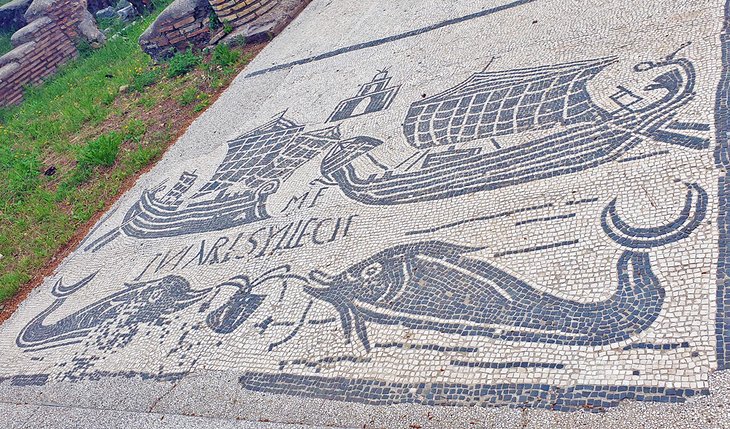 Roman mosaic in Salakta