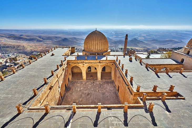 Zinciriye Medresesi rooftop