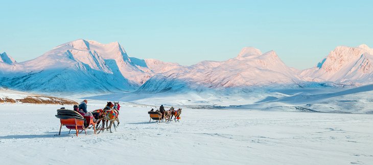 Sleighing on Lake Çıldır