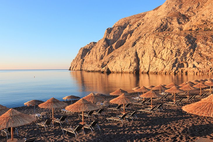 Kamari Beach, Santorini