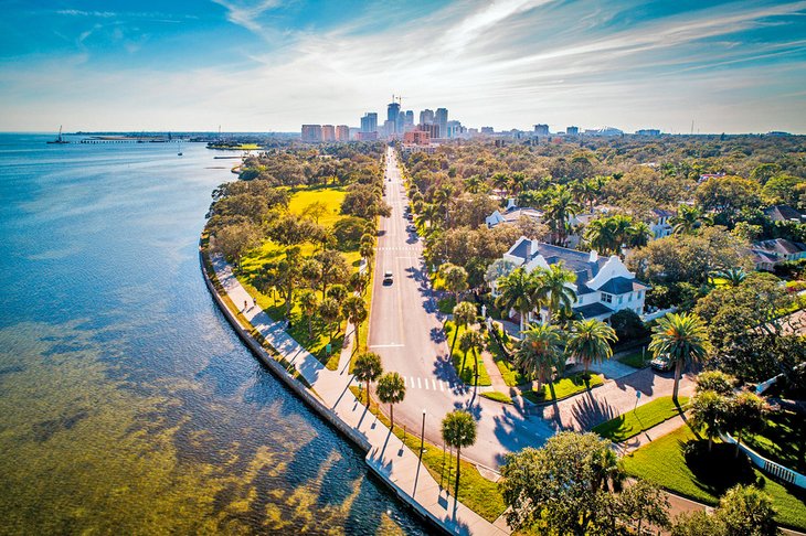 Aerial view of St. Petersburg