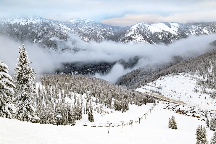 8 mejores estaciones de esquí en Idaho 8 mejores estaciones de esquí en Idaho