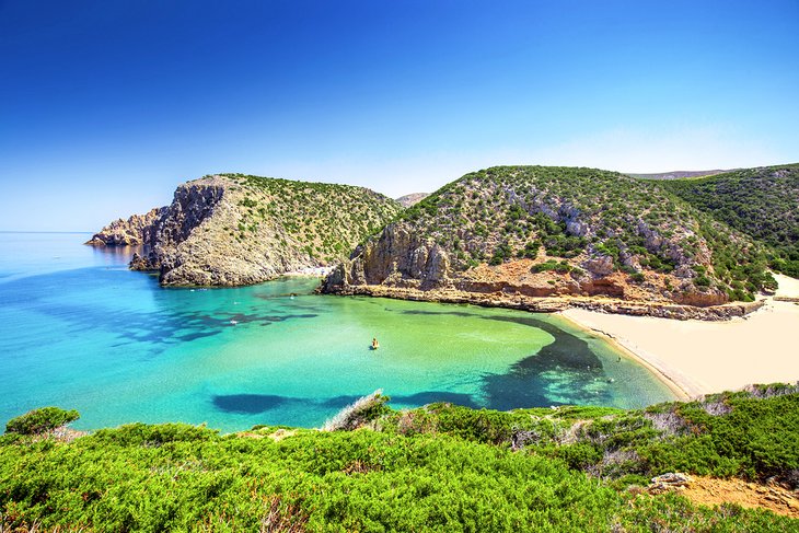 The Best Italy Islands to Visit With Family in 2022 Cala Domestica Beach, Sardinia