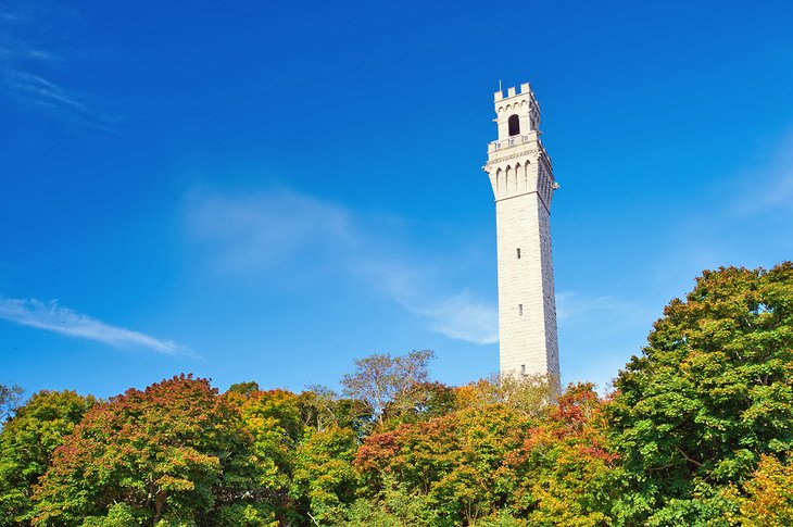 The Pilgrim Monument in Provincetown