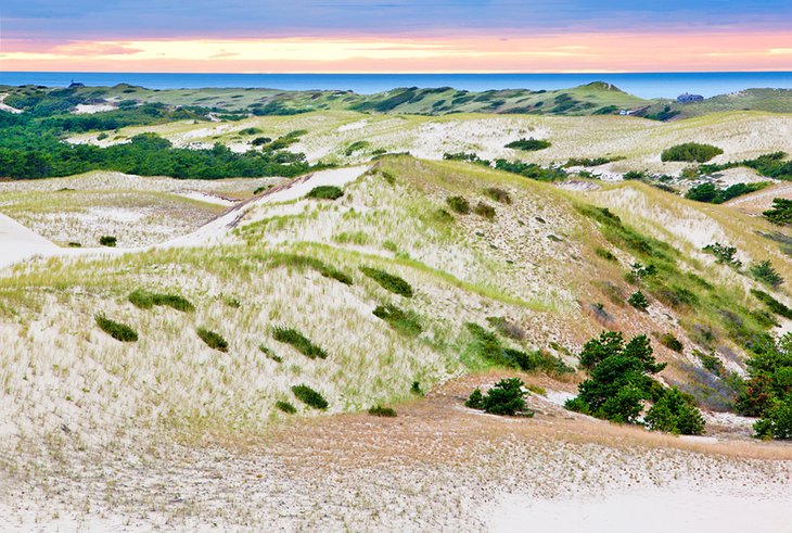 The Provinceland Dunes in Cape Cod National Seashore