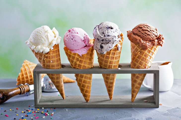 Ice-cream cones