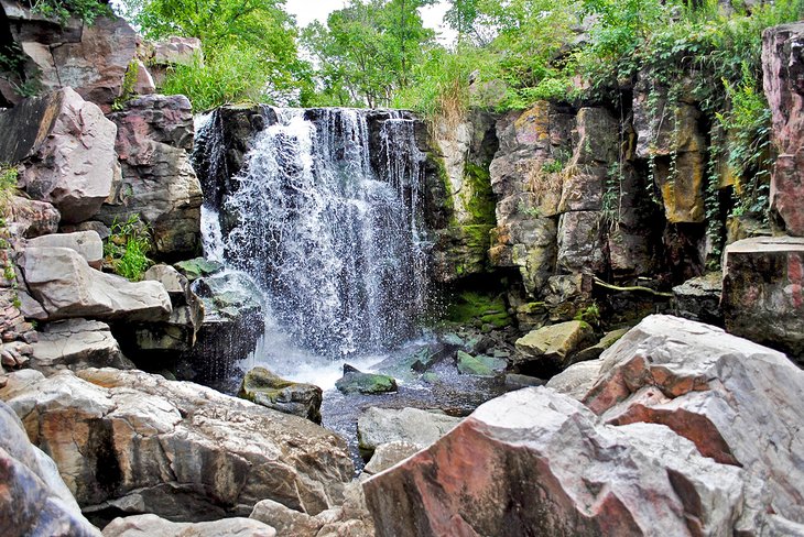 Winnewissa Falls in Pipestone National Monument