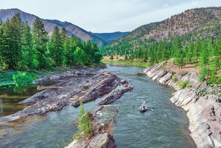 12 mejores lugares para la pesca con mosca en Montana