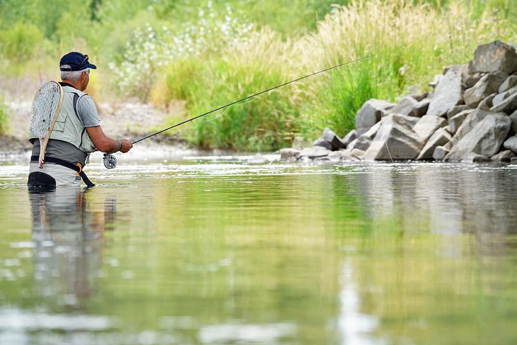 Gallatin River Learn to Fly Fish Montana Whitewater