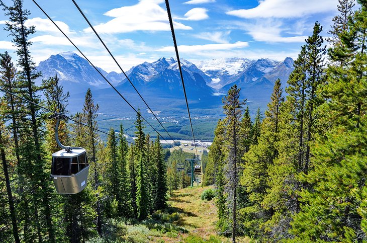 Gondola at Lake Louise Ski Resort