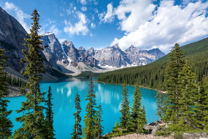 View of Moraine Lake