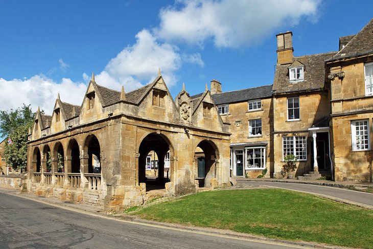 Ancient market hall in Chipping Campden