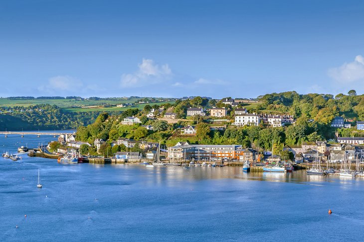 View of Kinsale and the harbor