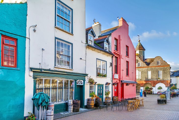 Colorful buildings in Kinsale