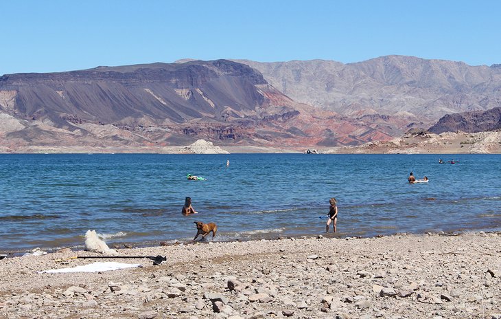 Boulder Beach at Lake Mead