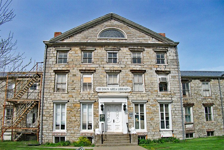 Library in Hudson, NY