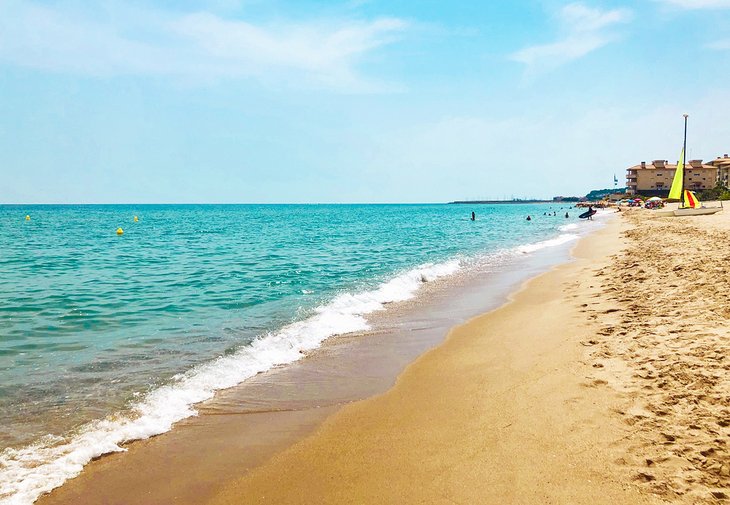 Beach at El Vendrell