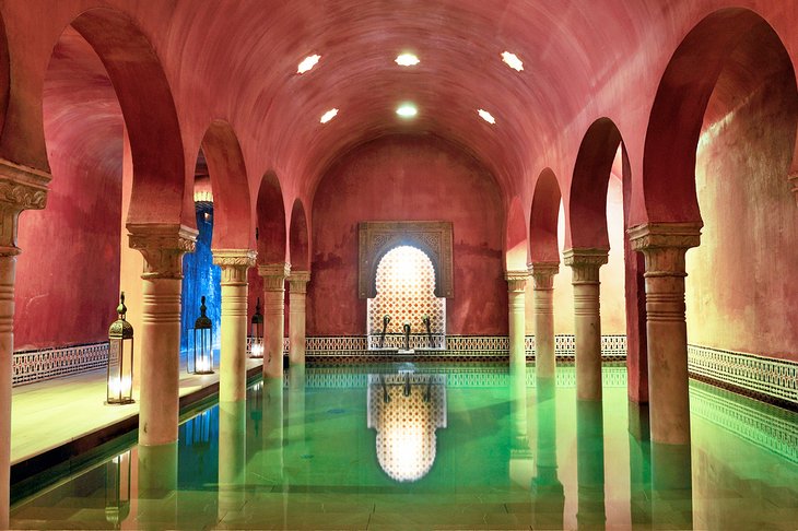 Arab baths in Granada