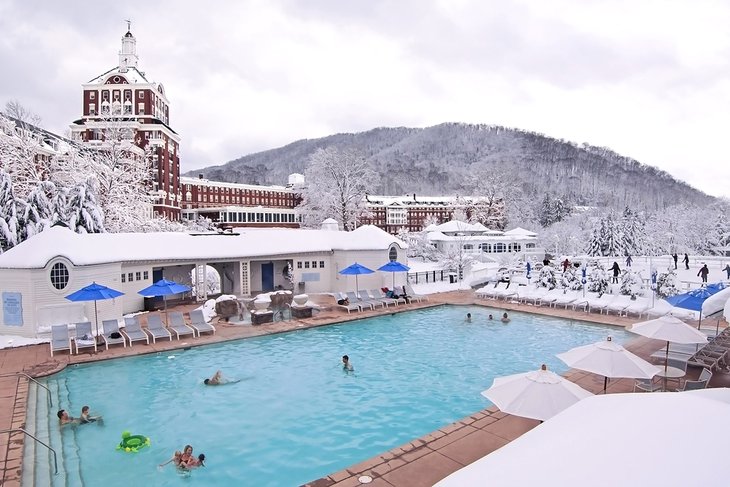 Pool at The Omni Homestead Resort