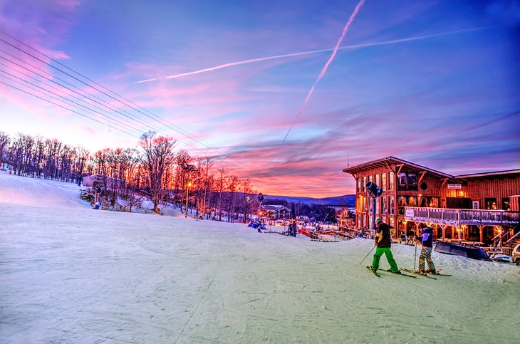 Sunset at Timberline Mountain