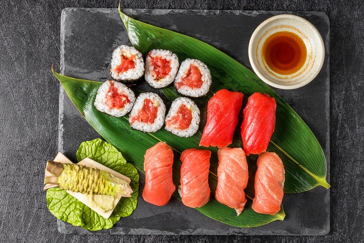 Sushi in Tokyo