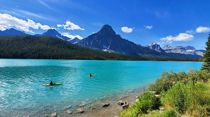 12 mejores lagos en Alberta