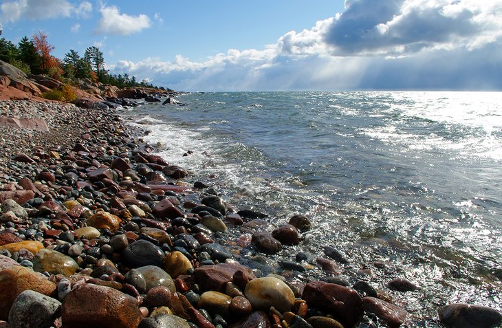 Shoreline on George Island