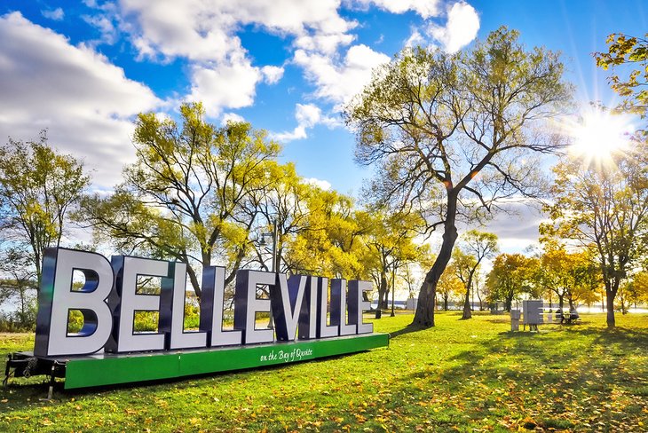 Belleville sign