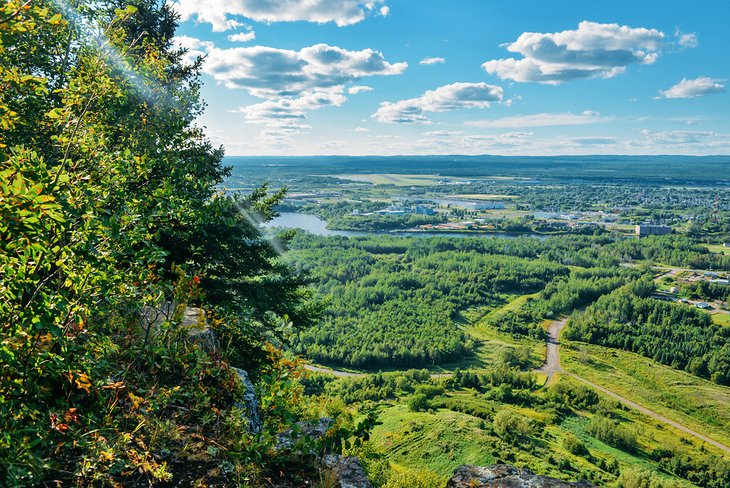 View from Mount McKay