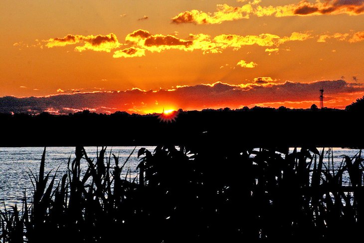 Sunset at Harvey's Beach