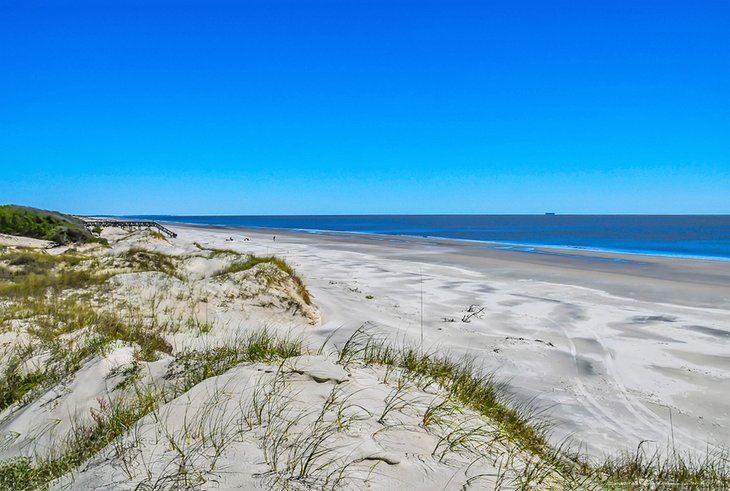 Beach on Jekyll Island