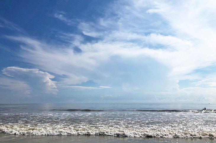 North Beach on Tybee Island