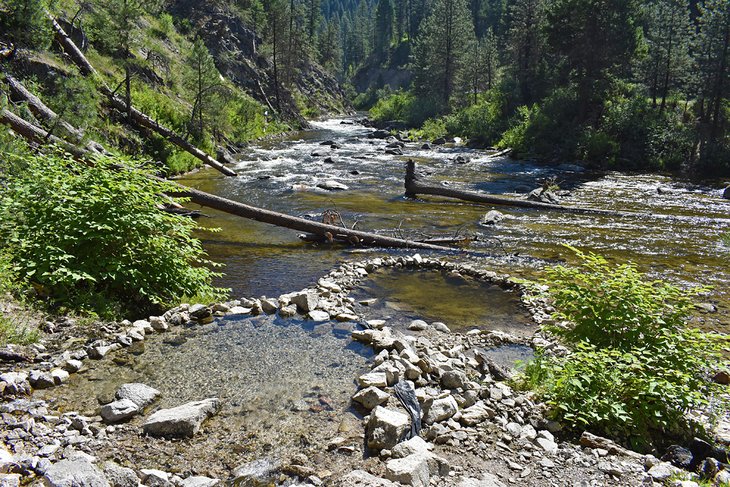 Rocky Canyon Hot Spring, near McCall