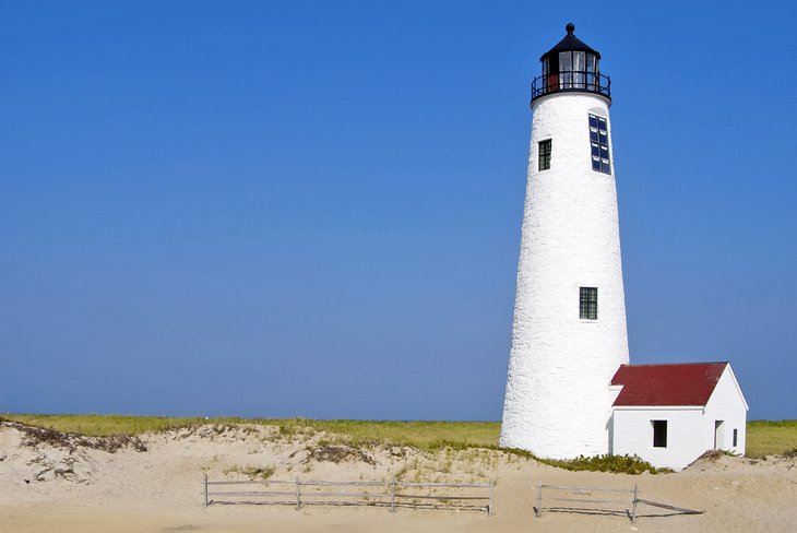 Great Point Lighthouse on Great Point Beach