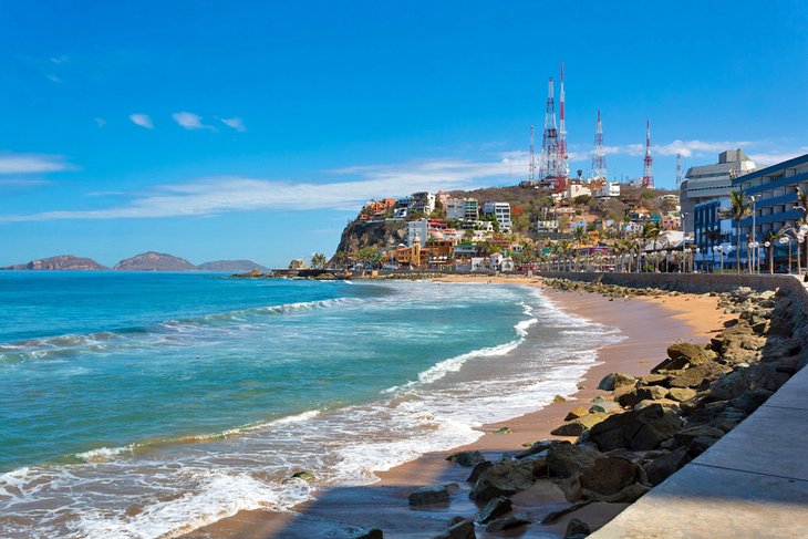 The Malecon in Mazatlan