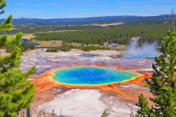 Grand Prismatic Hot Spring, Yellowstone National Park