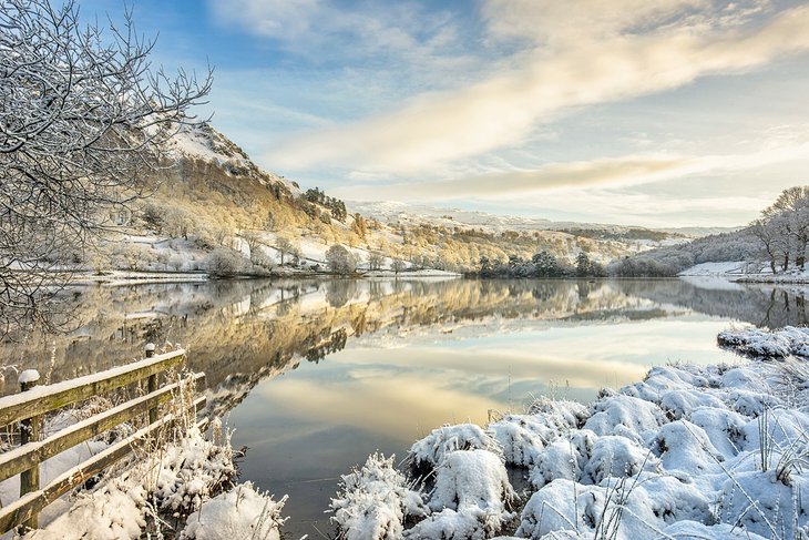 A winter morning at Rydal in the English Lake District