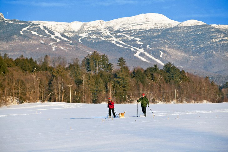 11 mejores lugares para practicar esquí de fondo en Vermont