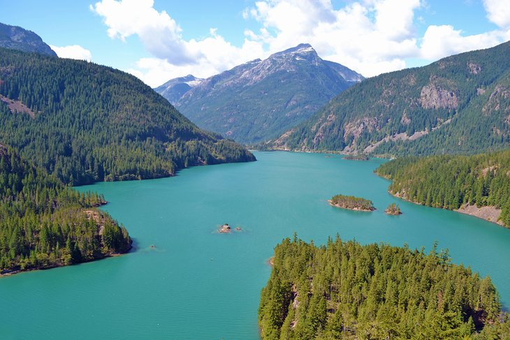 Diablo Lake in North Cascades National Park